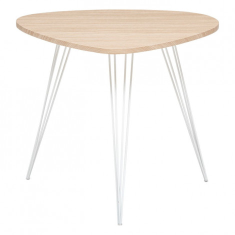 Table d'Appoint Industriel "Neile" 69cm Naturel|Table Basse|Paris Prix
