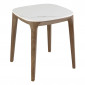 Table d'Appoint en Marbre "Vilma" 51cm Blanc & Naturel|Table Basse|Paris Prix