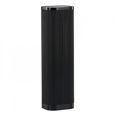 Sellette Déco Nervurée "Lenox" 100cm Noir|Table Basse|Paris Prix