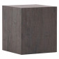Table d'Appoint "York" 45cm Marron Foncé|Table Basse|Paris Prix