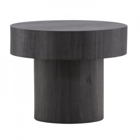Table d'Appoint Design "Malung" 50cm Noir|Table Basse|Paris Prix