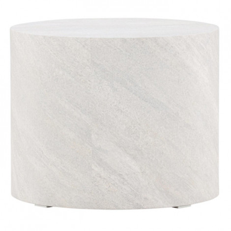 Table d'Appoint Ronde "York" 50cm Gris|Table Basse|Paris Prix