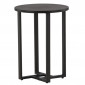 Table d'Appoint Design "Lawton" 55cm Noir|Table Basse|Paris Prix