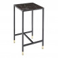 Table d'Appoint Design "Dipp" 70cm Noir|Table Basse|Paris Prix