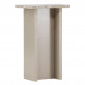 Table d'Appoint Design "Molde" 62cm Beige|Table Basse|Paris Prix