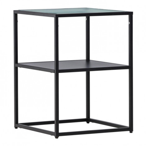 Table d'Appoint Design "Sao Paulo" 55cm Noir|Table Basse|Paris Prix