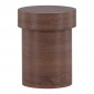 Table d'Appoint Design "Malung" 35cm Marron|Table Basse|Paris Prix