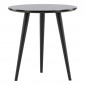 Table d'Appoint Design "Askim" 50cm Noir|Table Basse|Paris Prix