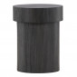 Table d'Appoint Design "Malung" 35cm Noir|Table Basse|Paris Prix