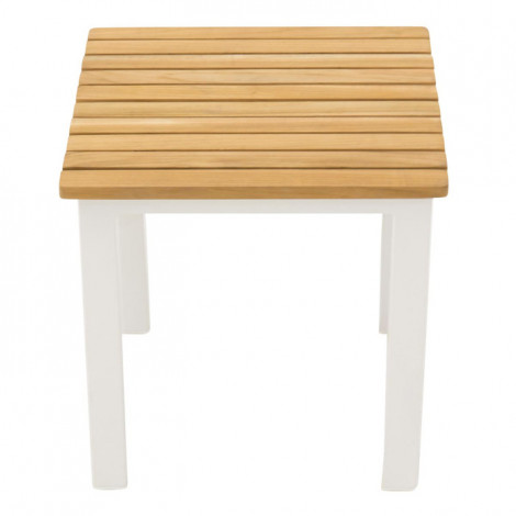 Table d'Appoint de Jardin en Teck "Mexico" 40cm Naturel|Table Basse|Paris Prix