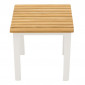 Table d'Appoint de Jardin en Teck "Mexico" 40cm Naturel|Table Basse|Paris Prix