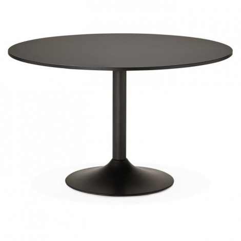Table d'Appoint Design "Vanta" 90cm Noir|Table Basse|Paris Prix
