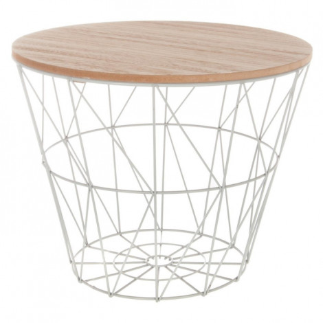 Table d'Appoint Design "Kumi" 30cm Gris|Table Basse|Paris Prix