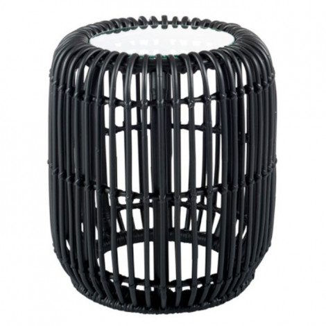 Table d'Appoint Design "Mac" 41cm Noir|Table Basse|Paris Prix