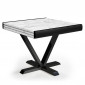 Table d'Appoint Extensible "Shoreditch" 90-180cm Blanc|Table Basse|Paris Prix