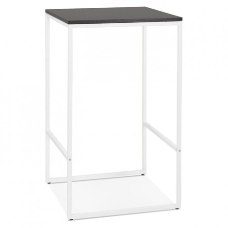 Table d'Appoint Design "Relia" 103cm Noir & Blanc|Table Basse|Paris Prix