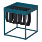 Table d'Appoint Design "Porte-Magazine" 40cm Bleu|Table Basse|Paris Prix