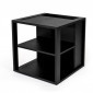 Table d'Appoint Design "Cuben" 50cm Noir|Table Basse|Paris Prix