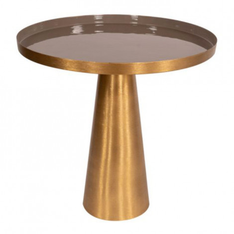 Table d'Appoint Design "Morrison" 51cm Gris|Table Basse|Paris Prix