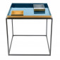 Table d'Appoint Design "Famosa" 40cm Bleu|Table Basse|Paris Prix
