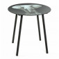 Table d'Appoint Design "Jumbo" 41cm Noir|Table Basse|Paris Prix