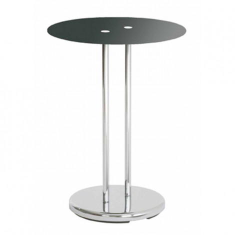 Table d'Appoint Design "Lilas" 55cm Noir|Table Basse|Paris Prix