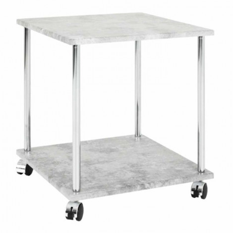 Table d'Appoint Desserte "Miguel" 45cm Gris|Table Basse|Paris Prix