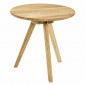 Table d'Appoint en Bois "Cunda" 40cm Naturel|Table Basse|Paris Prix