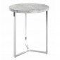 Table d'Appoint Effet Béton "Miguel" 54cm Gris|Table Basse|Paris Prix
