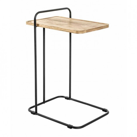 Table d'Appoint en Bois "Nissa" 73cm Naturel|Table Basse|Paris Prix