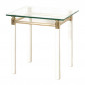 Table d'Appoint Design "Ruben" 44cm Blanc & Or|Table Basse|Paris Prix