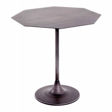 Table d'Appoint Design "Flavie" 47cm Noir|Table Basse|Paris Prix