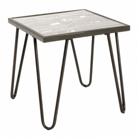 Table d'Appoint Déco "Nepal" 50cm Naturel|Table Basse|Paris Prix