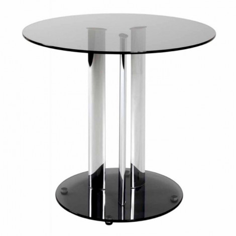 Table d'Appoint Design "Masup" 59cm Chromé|Table Basse|Paris Prix