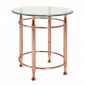 Table d'Appoint Design "Hyva" 52cm Cuivre|Table Basse|Paris Prix