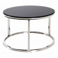 Table d'Appoint Design "Noja" 60cm Noir|Table Basse|Paris Prix