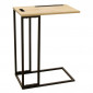 Table d'Appoint "Support Tablette" 112cm Naturel|Table Basse|Paris Prix