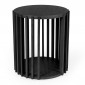 Table d'Appoint Design "Drume" 58cm Noir|Table Basse|Paris Prix