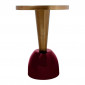 Table d'Appoint Design "Salys" 56cm Vieux Rose & Prune|Table Basse|Paris Prix