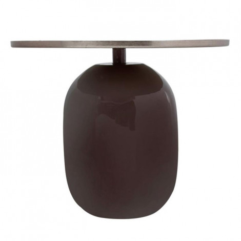 Table d'Appoint Design "Lucile" 51cm Gris|Table Basse|Paris Prix