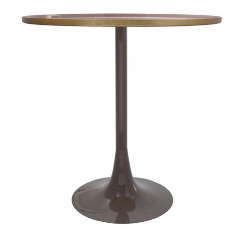 Table d'Appoint Design "Tami" 51cm Vieux Rose & Gris|Table Basse|Paris Prix