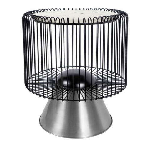 Table d'Appoint Design "Malibu" 56cm Blanc|Table Basse|Paris Prix