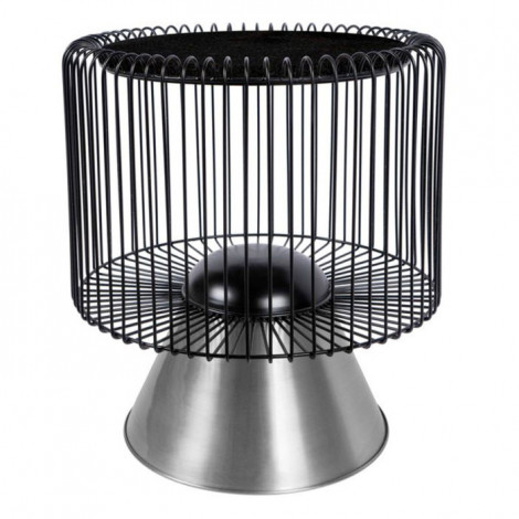 Table d'Appoint Design "Malibu" 56cm Noir|Table Basse|Paris Prix