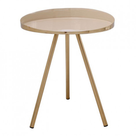 Table d'Appoint Design "Morrison" 48cm Ivoire|Table Basse|Paris Prix