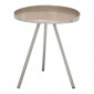 Table d'Appoint Design "Morrison" 48cm Taupe|Table Basse|Paris Prix