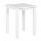 Table d'Appoint Design "Garyo" 55cm Blanc Laqué|Table Basse|Paris Prix