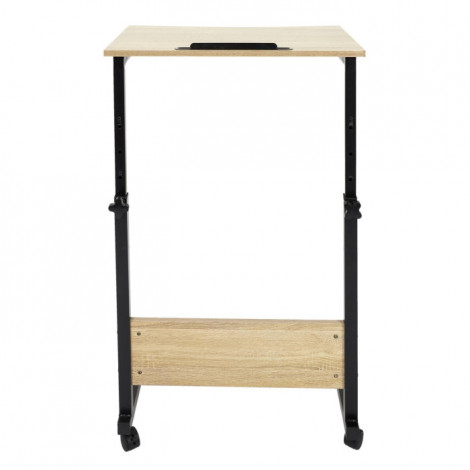 Table d'Appoint Réglable "Clayton" 96cm Naturel|Table Basse|Paris Prix