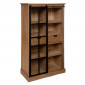 Vitrine 2 Tiroirs Design "Danik" 150cm Marron|Vaisselier|Paris Prix