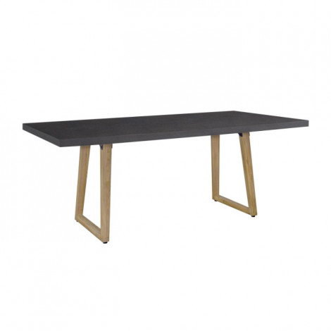Table de Repas Design "Iron" 200cm Noir|Table|Paris Prix