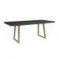 Table de Repas Design "Iron" 200cm Noir|Table|Paris Prix